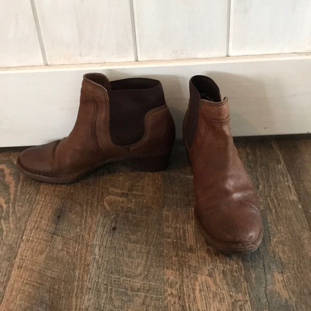 Brown Giani Bernini ankle boots size 37