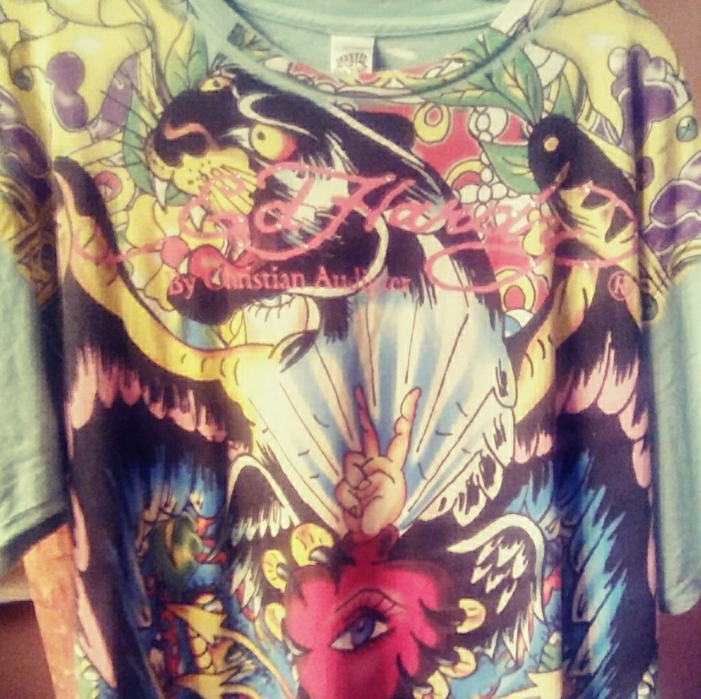 NWOT ED HARDY designer shirt