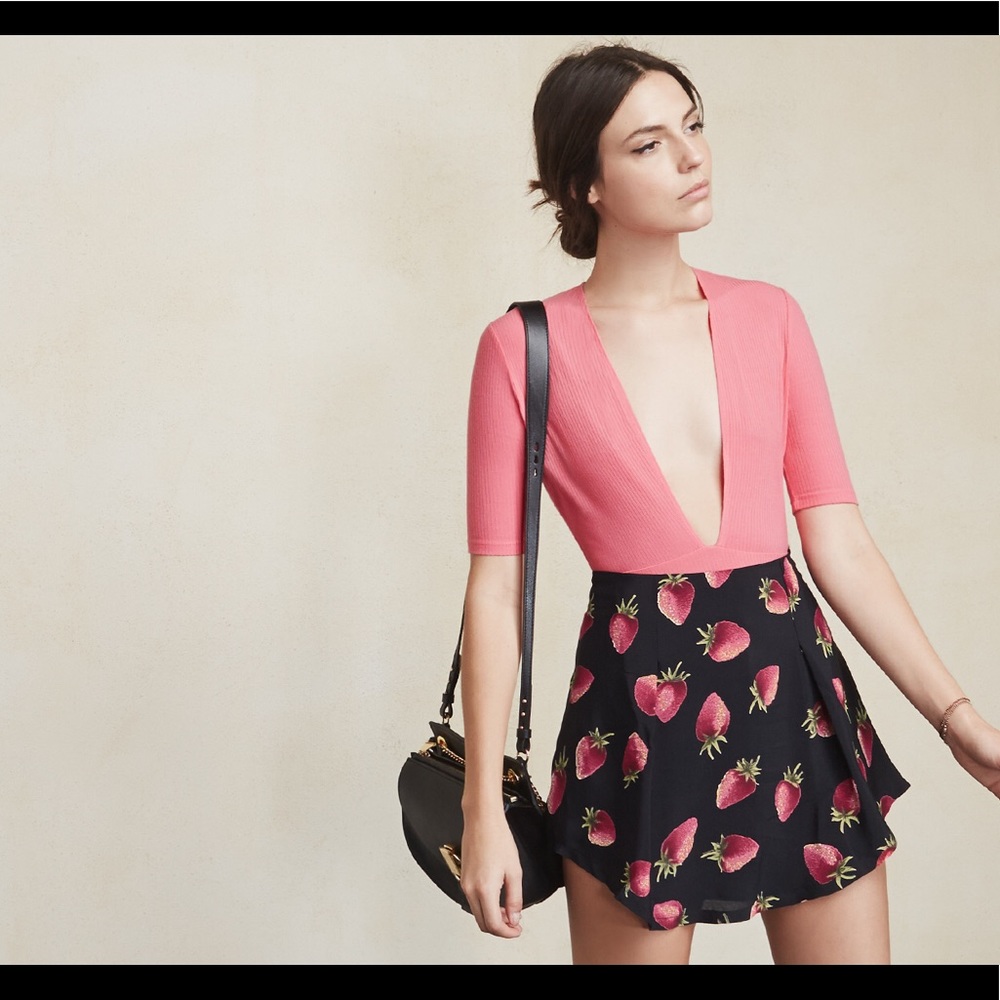 reformation luciana body suit xl bnwt