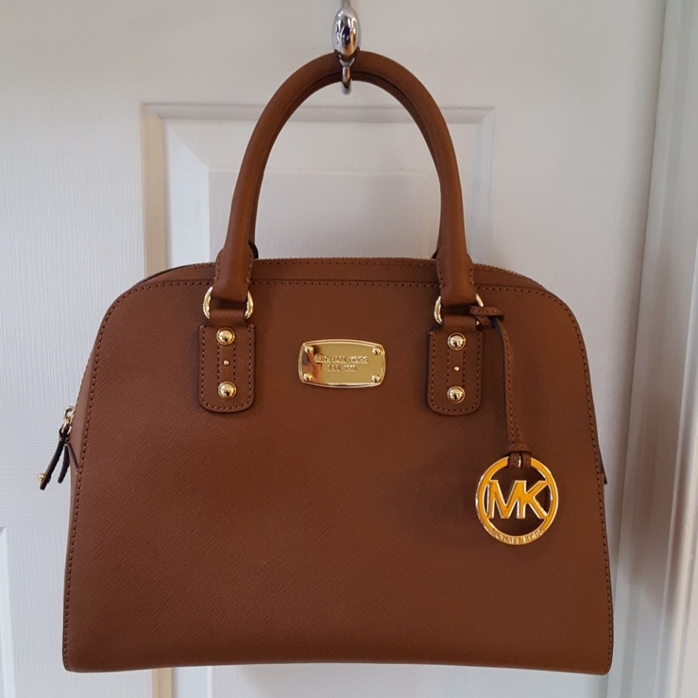 Michael Kors Medium Saffiano Satchel