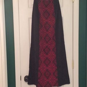Morbid long skirt w/ beautiful gothic embroidery