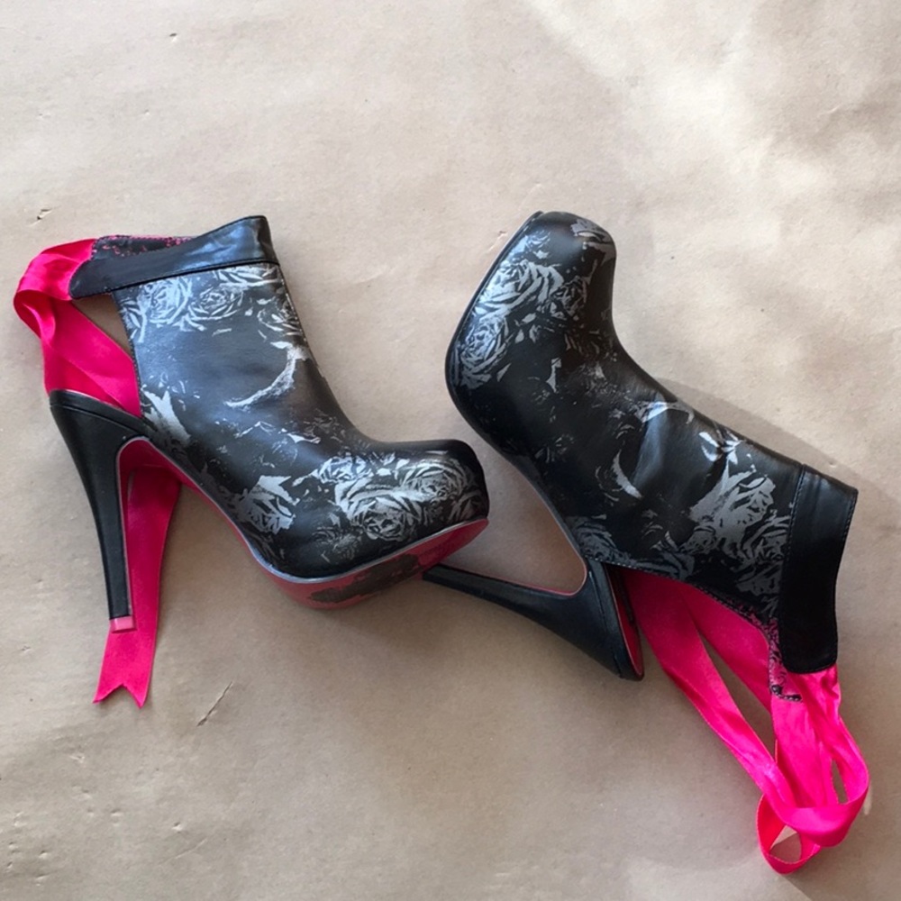 Iron Fist Platform Booties