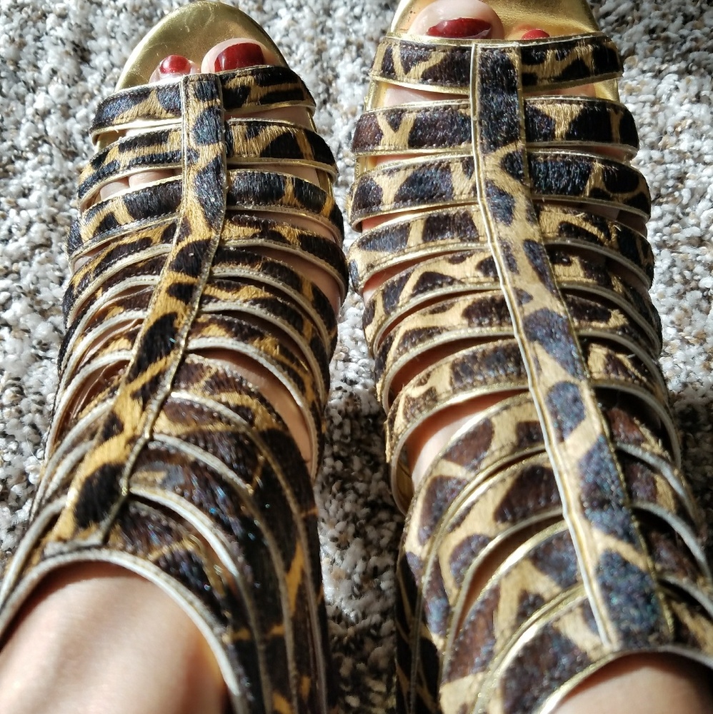 BCBG Strappy Heels