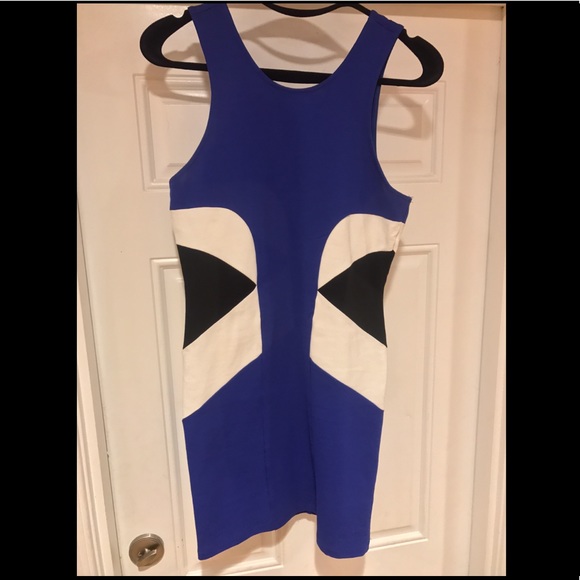 Short Blue Dress - Picture 1 of 2