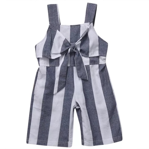 ⭐️ONLY ONE LEFT⭐️ Striped Romper for Toddler - Picture 2 of 2