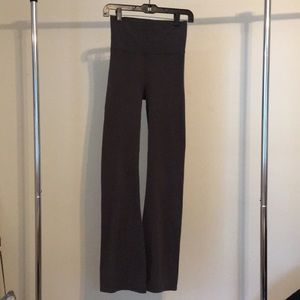 Aerie Flare Yoga Pants Grey