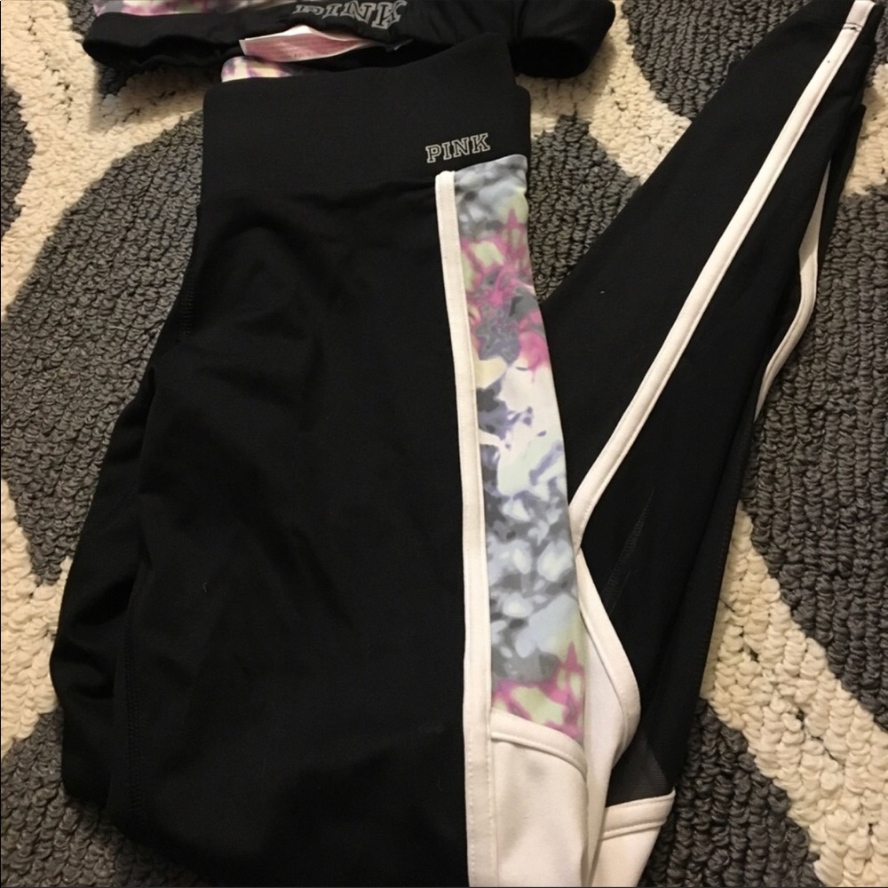 Pink leggings