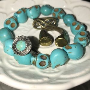 Brandy Melville Rings and Bracelet