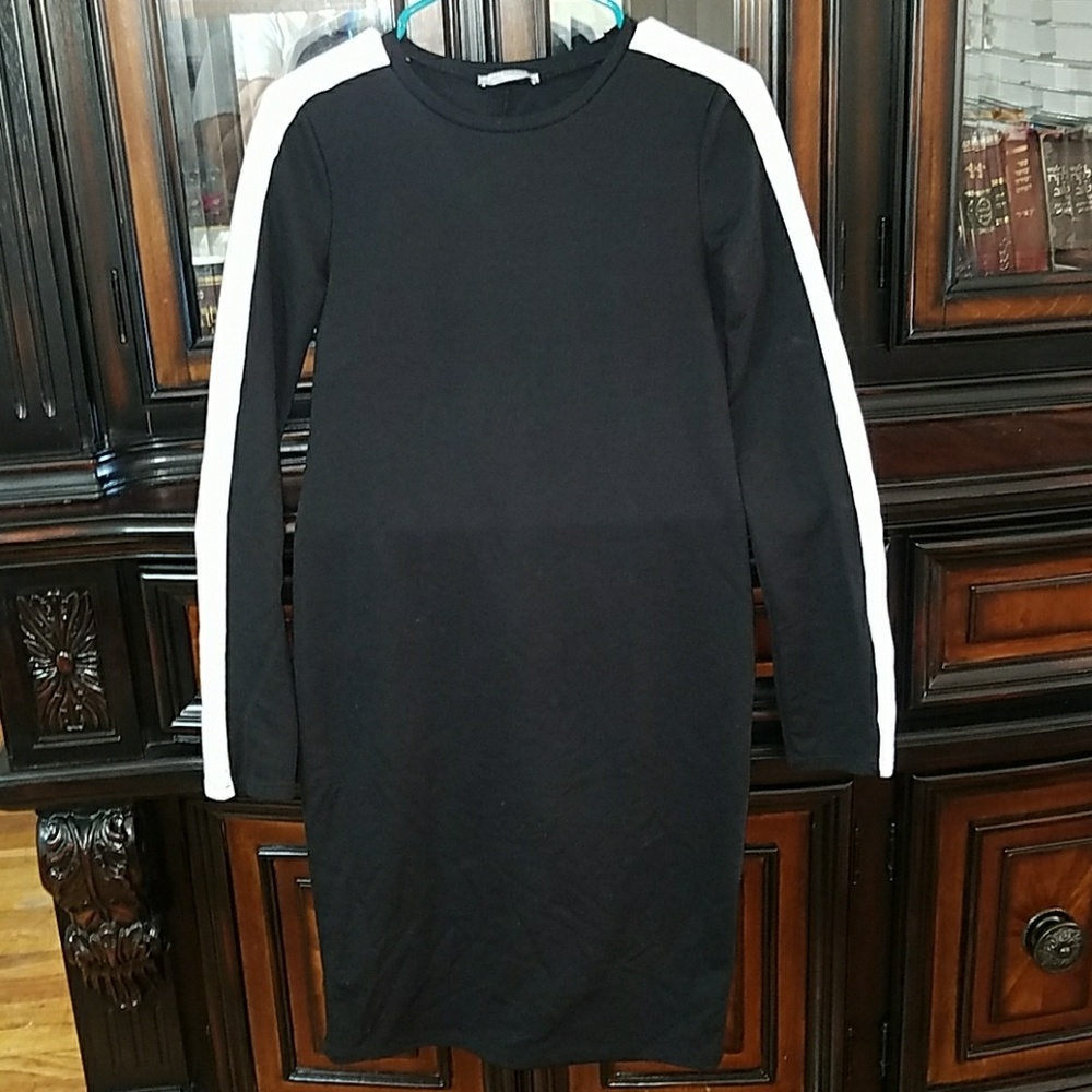 Zara Basic black dress.