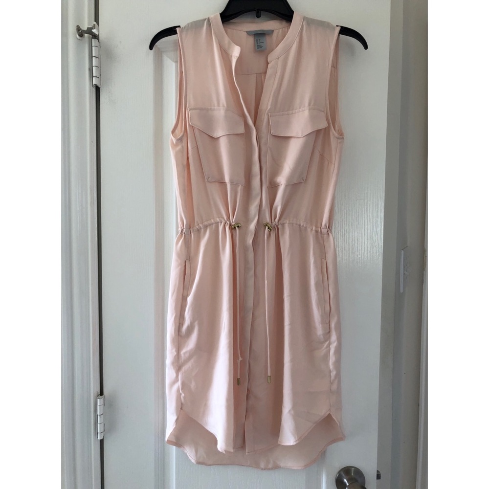 Baby pink dress