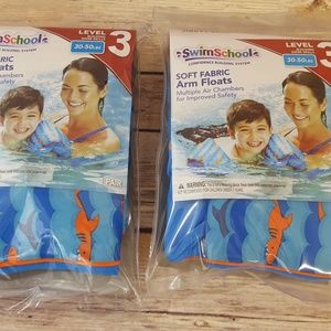 2 pairs of Fabric Arm Floats  NEW