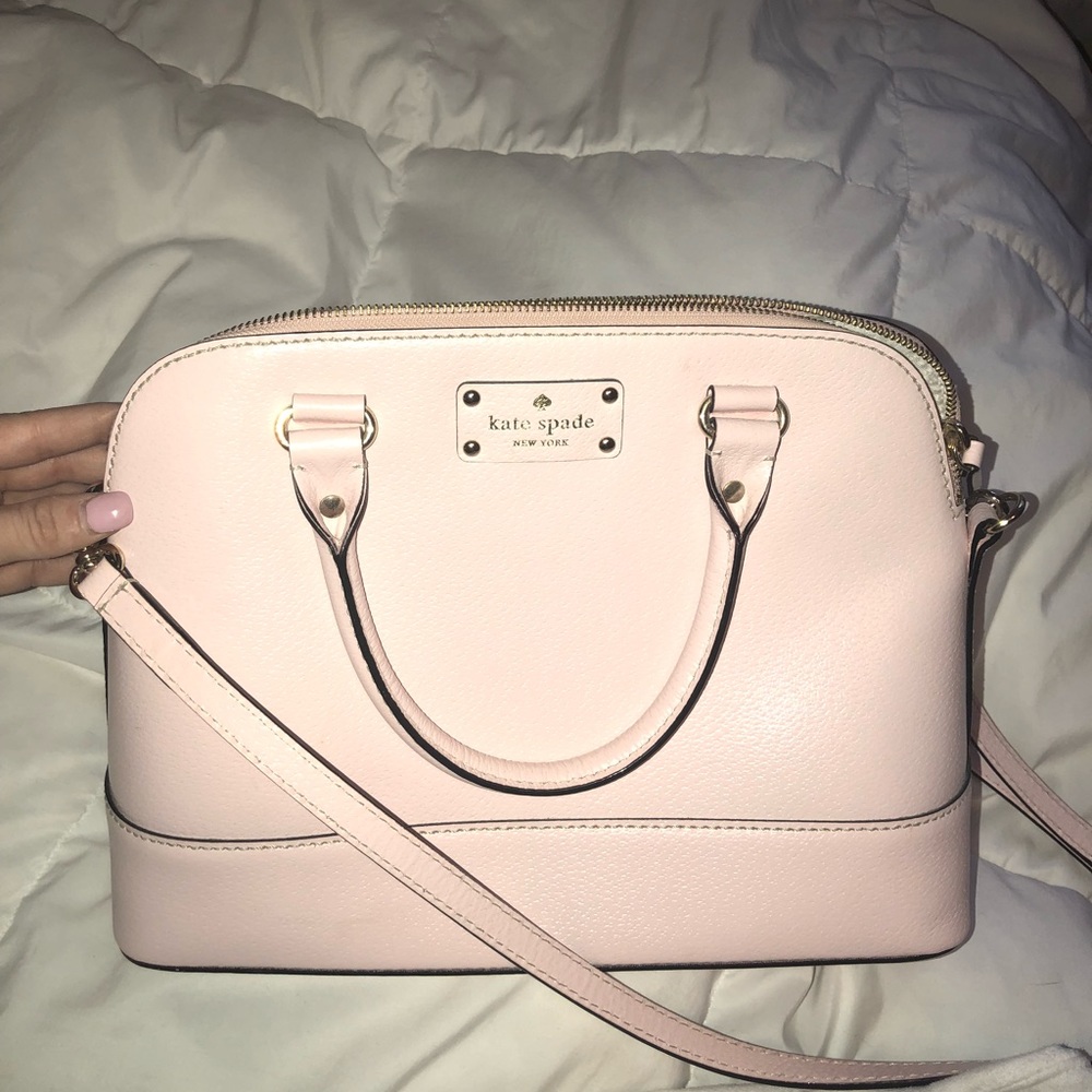 Baby Pink Wellesley Kate Spade bag