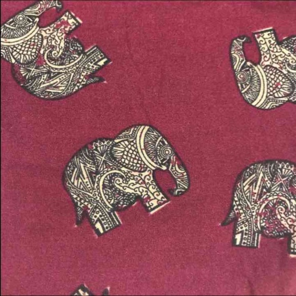 Lularoe OS NWT elephant leggings