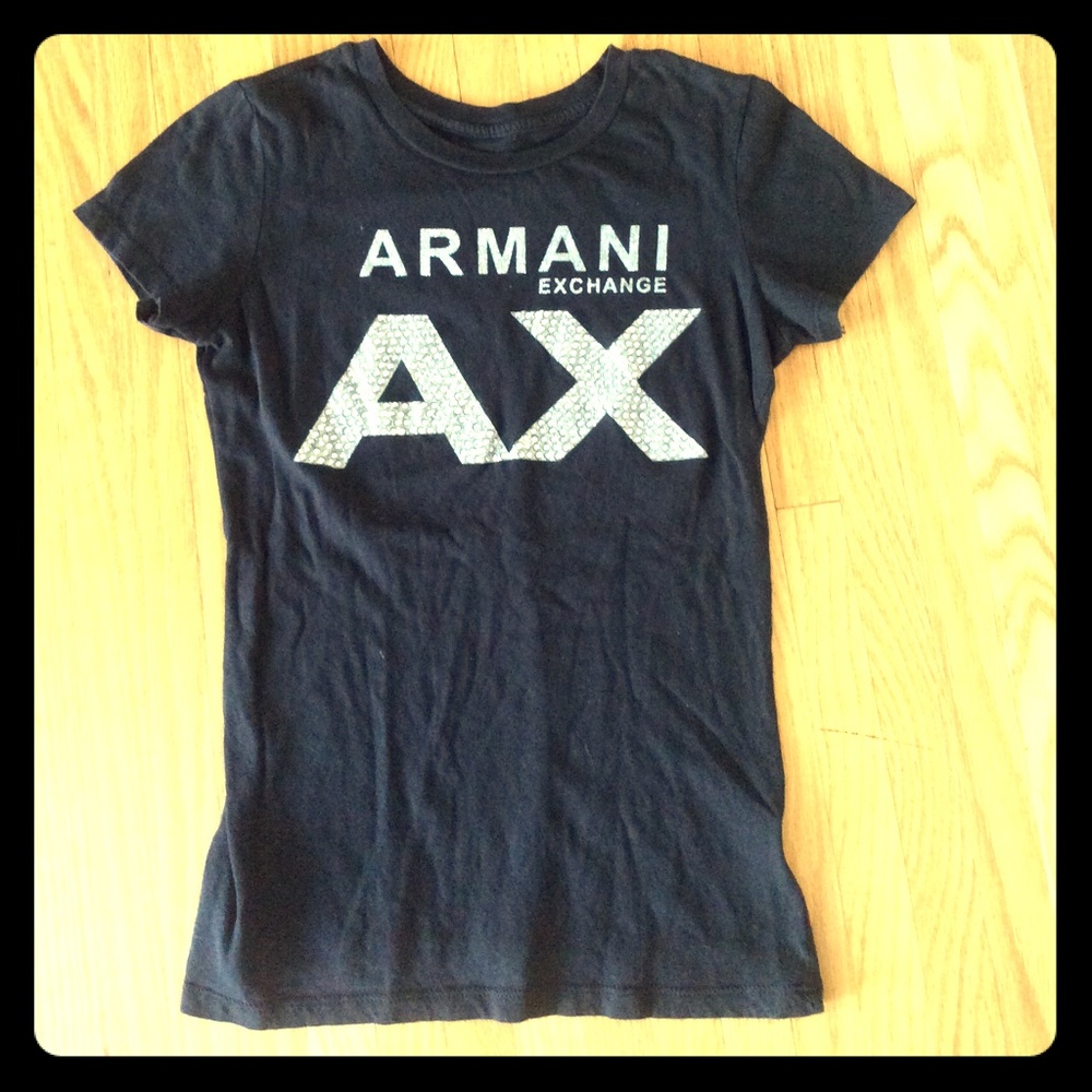Armani Exchange Logo Tee Shirt