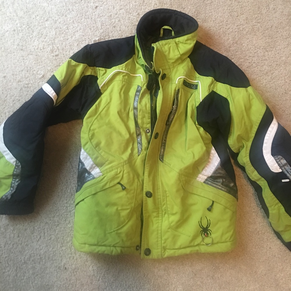 Size 12 boys spider jacket