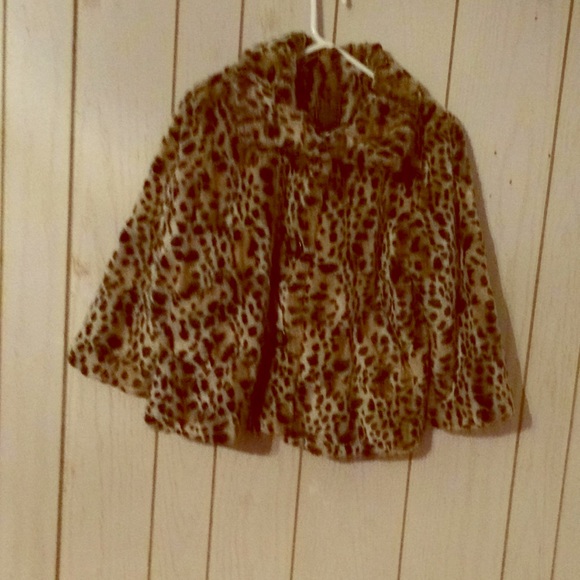Fux Fur winter coat  Leapard style - Picture 2 of 4