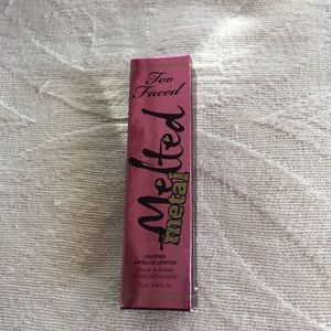 Too Faced liquified metallic lipstick