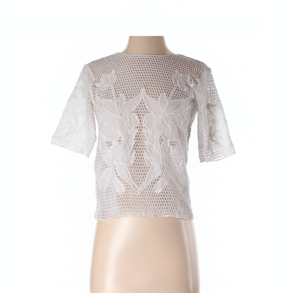 RARE Topshop Blouse – Embroidered Detail Floral