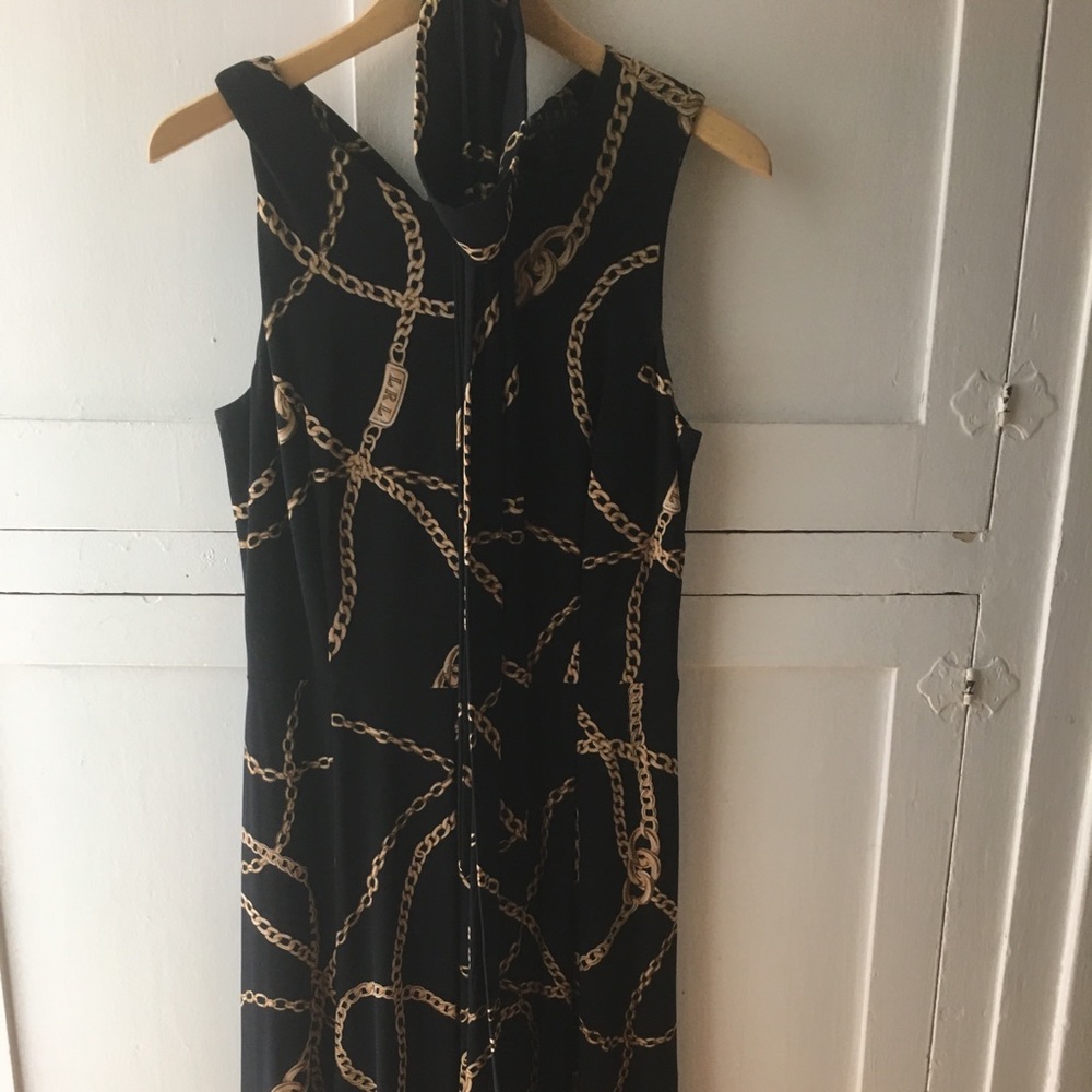 Ralph Lauren chain print dress