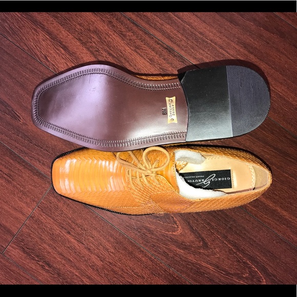 Snakeskin Dress Shoes 8M Men’s main image 4