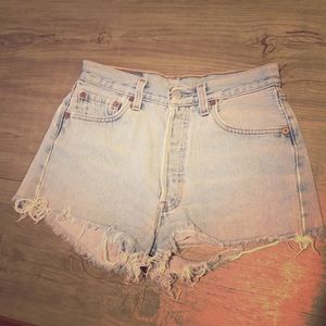 Vintage Levi 501 Daisy Dukes