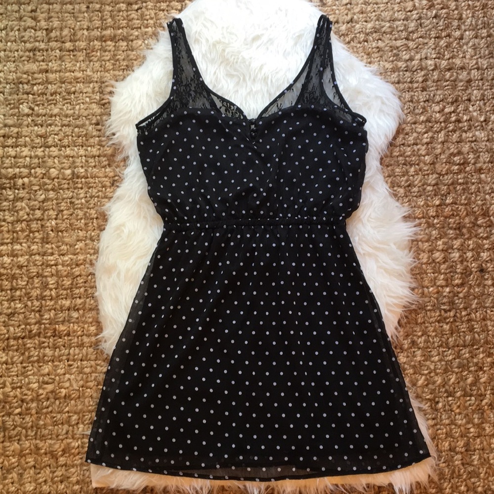 NWT Eyeshadow Polka-Dot Dress