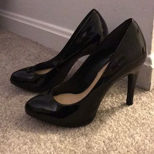 Patent leather heels