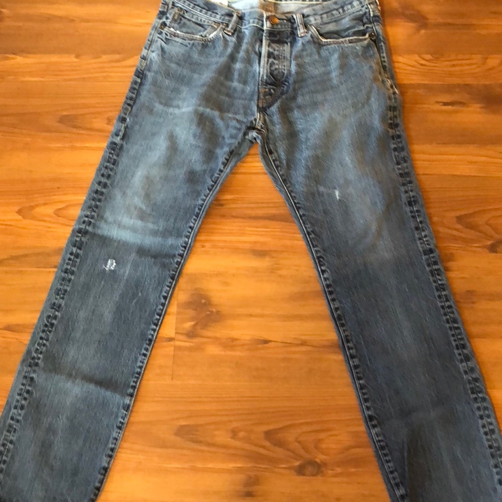 Well worn Abercrombie jeans from the 90s
