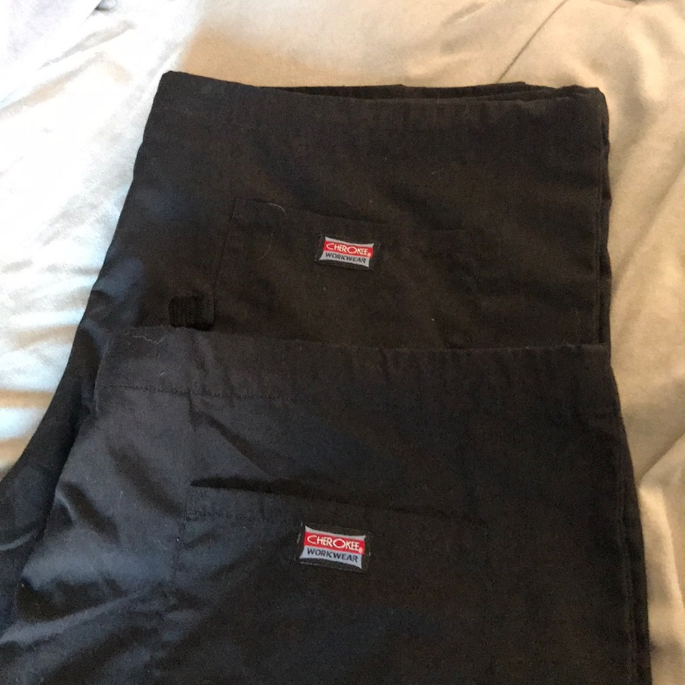 Dickies black scrub pants