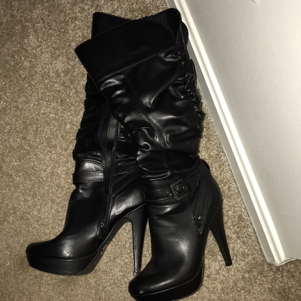 Knee high boots