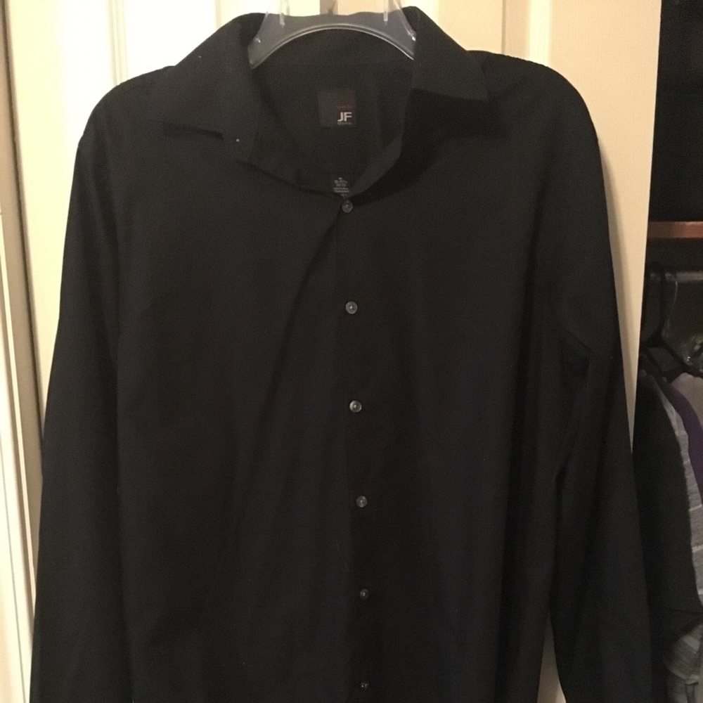 J Ferrari Slim Fit Dress Shirt