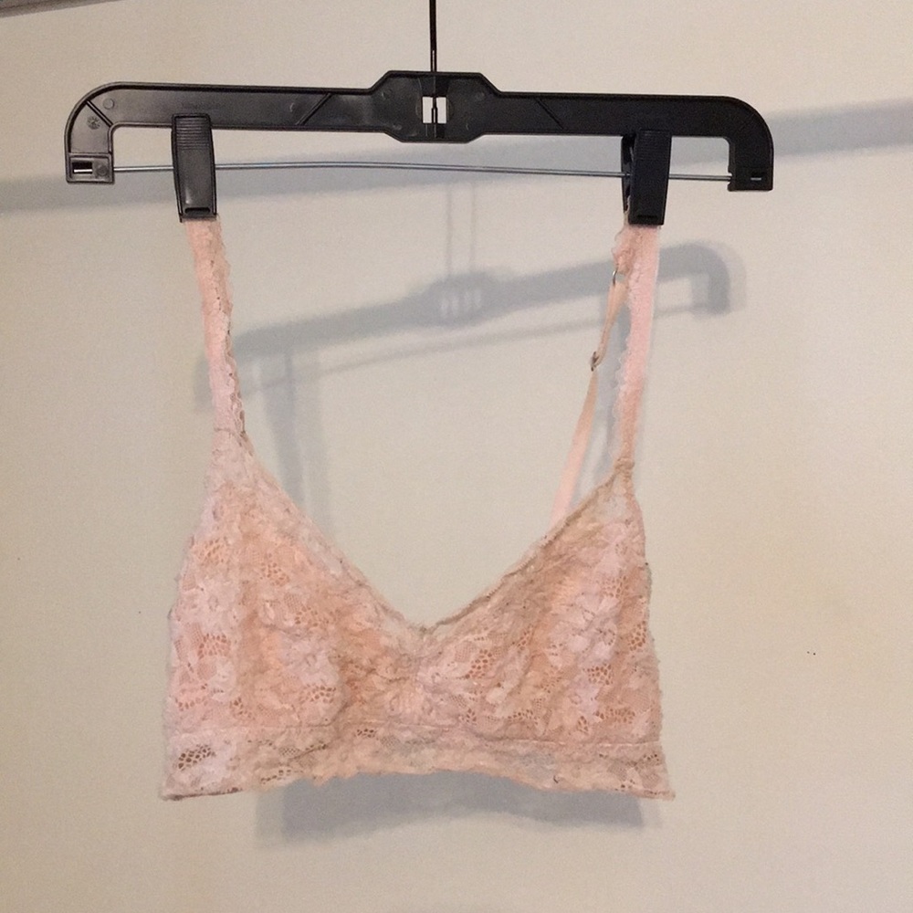 Soft pink bralette