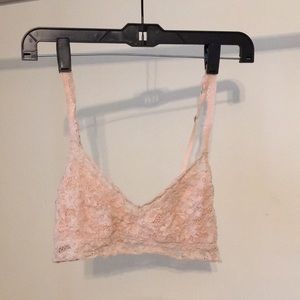 Soft pink bralette