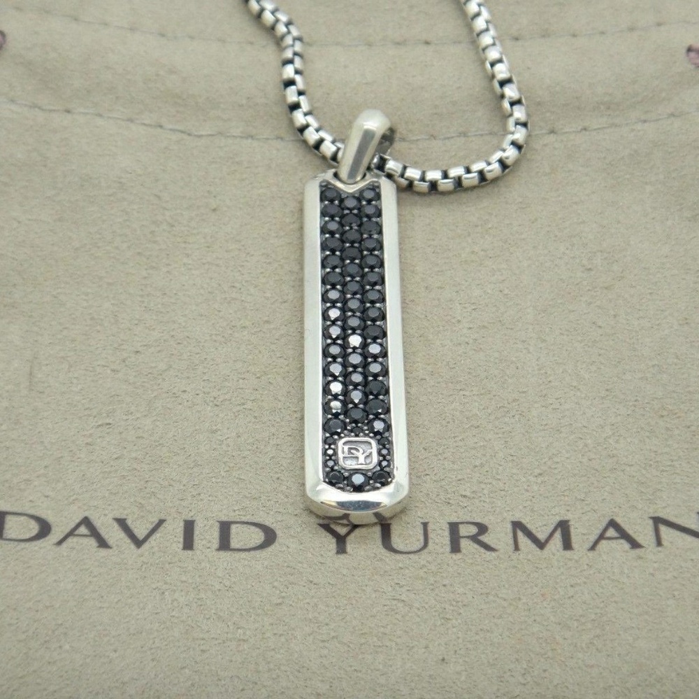 David Yurman diamond tag