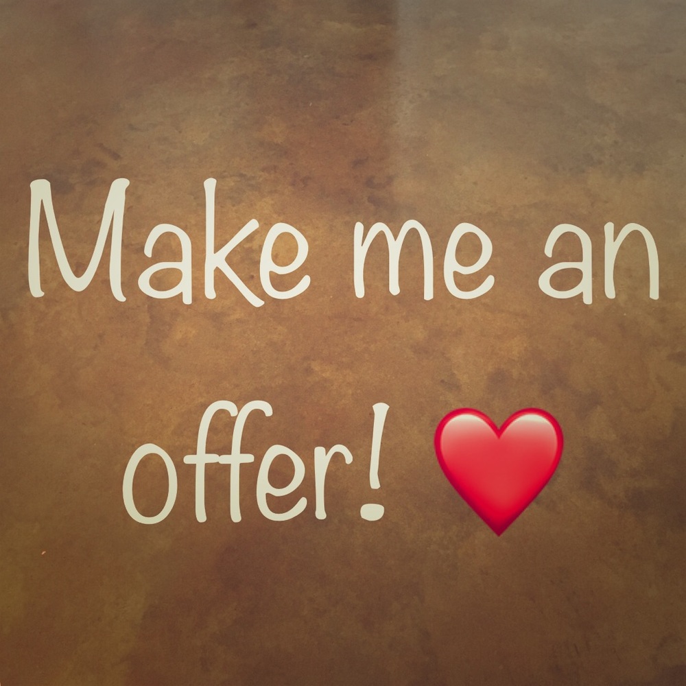 Make me an offer if you’d like anything!