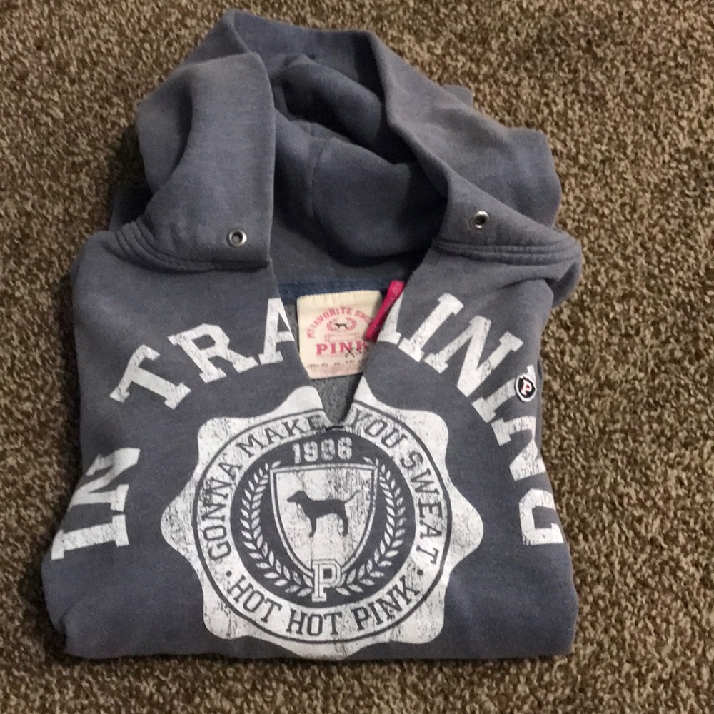 VS PINK hooded sweatshirt