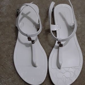 Coach Jelly Thong Sandals