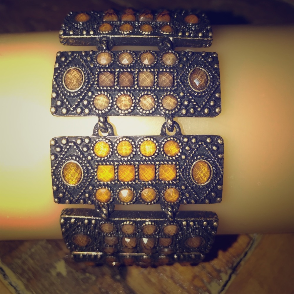 Lia Sophia Metal Jewel link Bracelet