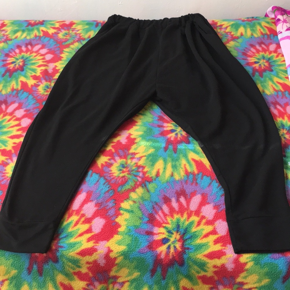 Black Harem Pants