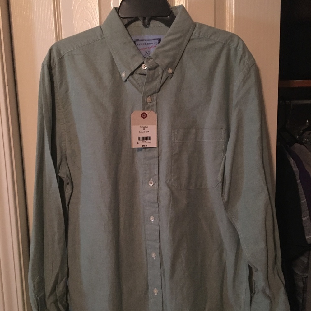 SaddleBred Vintage Oxford Button Down Shirt