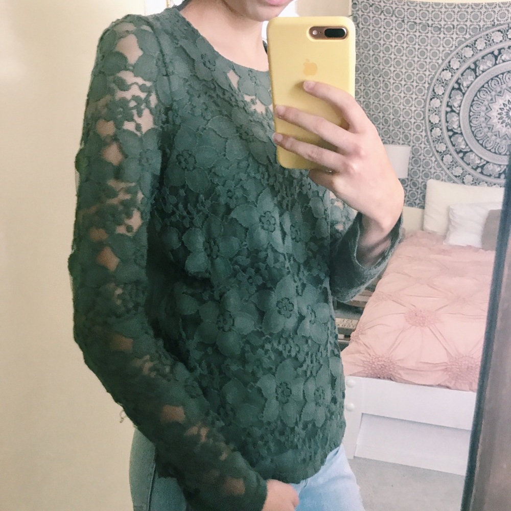 Hollister Lace Top