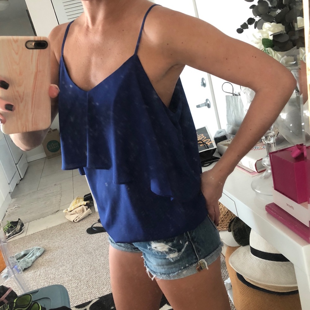 FOREVER 21 royal blue tank top