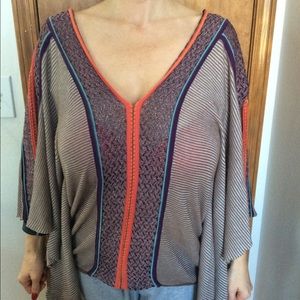 Batwing off shoulder Boston Proper sweater