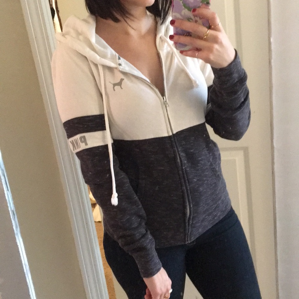 VS Pink Hoodie and Sweatshirt