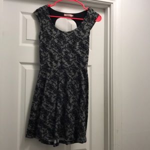 Black lace looking dress