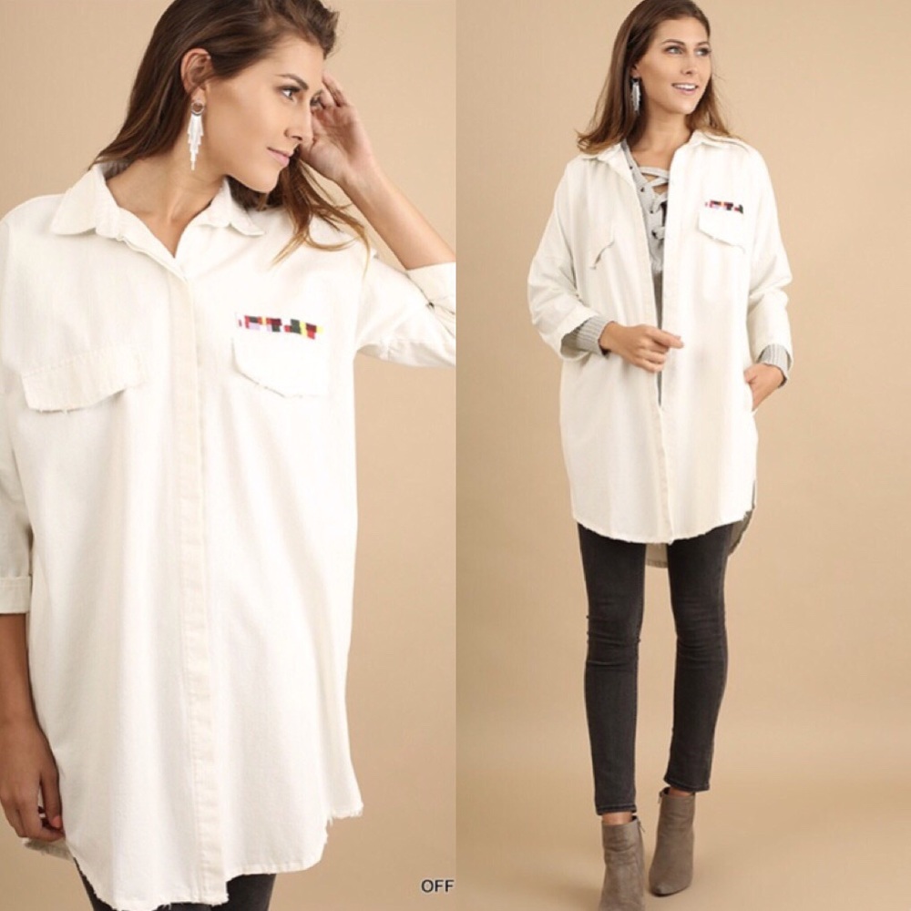 New Arrivals!! Button Up Jacket - Picture 1 of 5