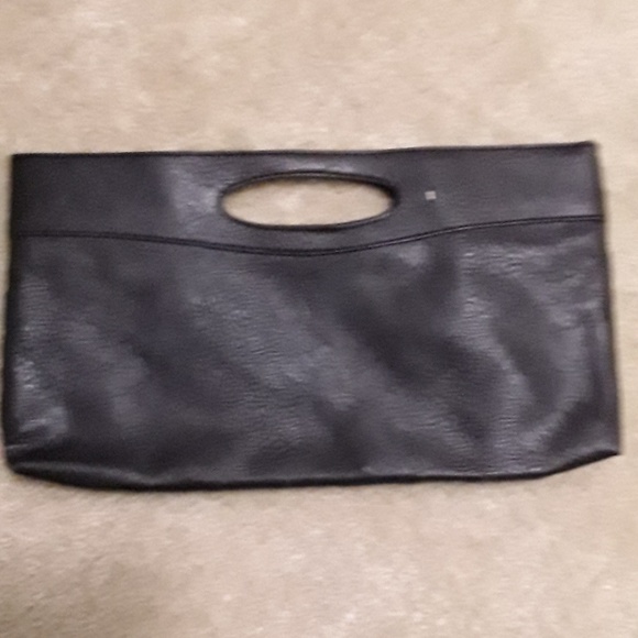 Black PVC Clutch - Picture 2 of 2