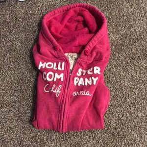 Hollister Zip Hooded Sweatshirt