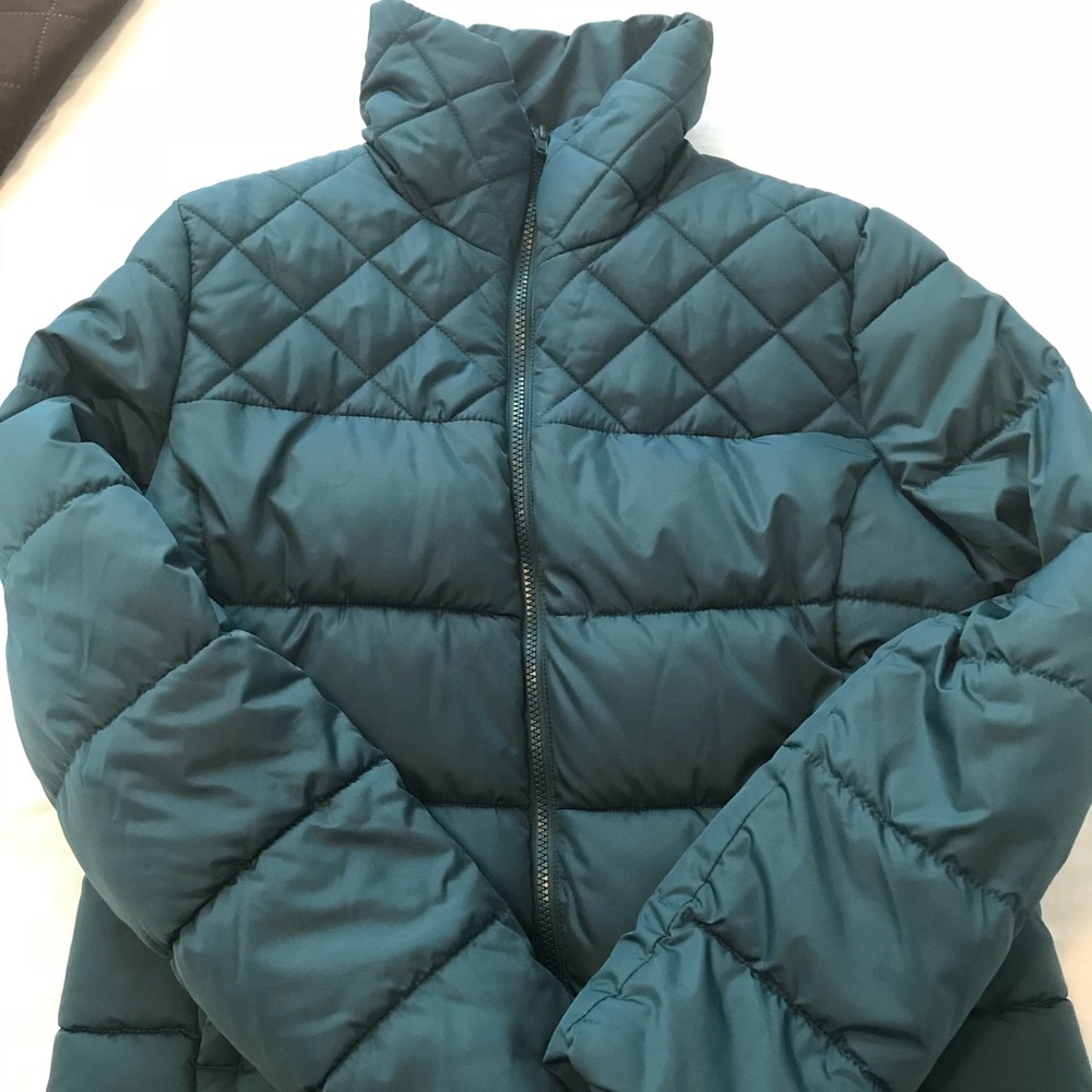 Puffy fleeced lined jacket