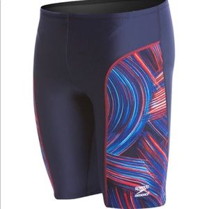 NWT Speedo Endurance+ Turbo Stroke Jammer Swimsuit